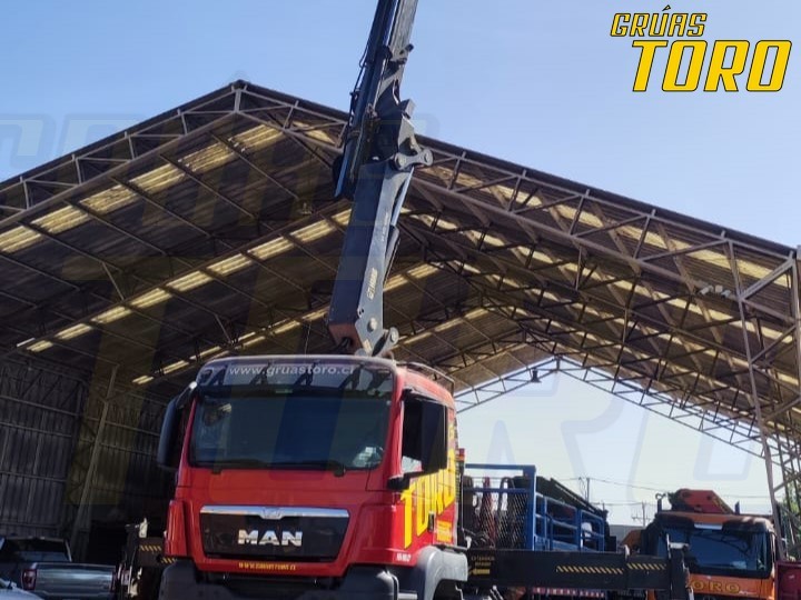 Camión MAN con Grúa HIAB XS 622 E-8 HIPRO CON JIB
